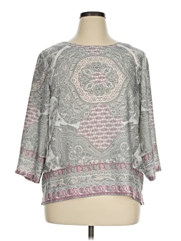 Lila Rose 3/4 Sleeve Blouse (view 1)