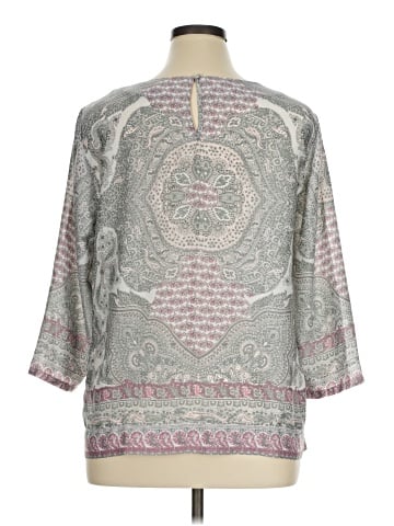 Lila Rose 3/4 Sleeve Blouse (view 2)