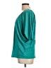Express 100% Cotton Teal 3/4 Sleeve Blouse Size L - photo 5