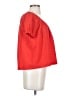 TeXTURE & THREAD Madewell Red Short Sleeve Blouse Size S - photo 4