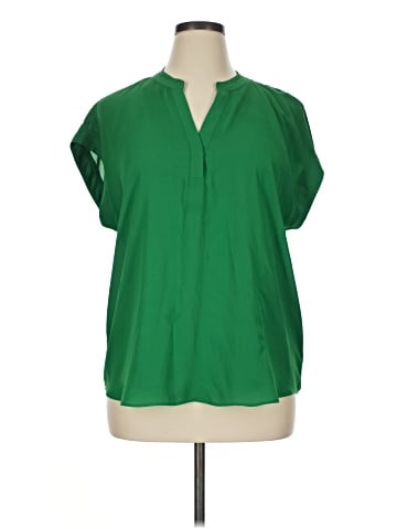 Cynthia Steffe Short Sleeve Blouse (view 1)