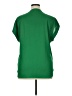 Cynthia Steffe 100% Polyester Green Short Sleeve Blouse Size XL - photo 2