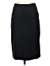 Theory Solid Black Wool Skirt Size 0 - photo 1