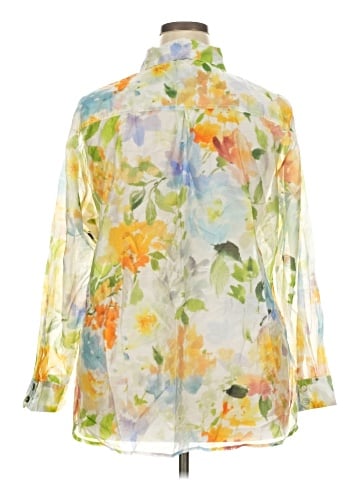 Cynthia Rowley TJX 3/4 Sleeve Blouse (view 2)