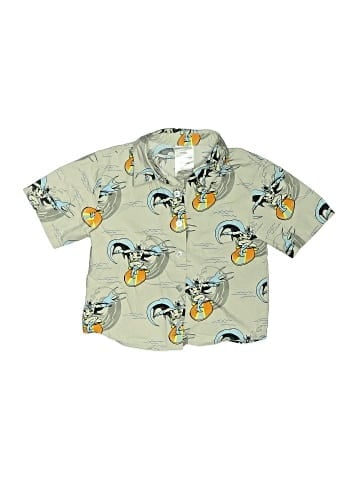 Batman Short Sleeve Button-Down Shirt (view 1)