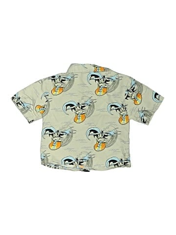 Batman Short Sleeve Button-Down Shirt (view 2)