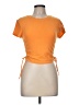 Lovers + Friends Orange Short Sleeve Top Size M - photo 1