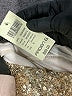 Arden B. 100% Polyester Metallic Gold Shorts Size S - photo 4