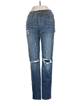 Madewell 9" High-Rise Skinny Jeans: Ripped and Patched Edition (view 1)