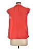 Monteau 100% Polyester Orange Sleeveless Blouse Size L - photo 2