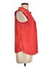 Monteau 100% Polyester Orange Sleeveless Blouse Size L - photo 4