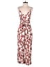 Free People 100% Viscose Paisley Red Jumpsuit Size 4 - photo 1