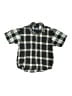 Apparatus 100% Cotton Plaid Black Short Sleeve Button-Down Shirt Size 5 - 6 - photo 1