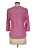 Croft & Barrow 100% Rayon Pink 3/4 Sleeve Blouse Size M (petite) - photo 2