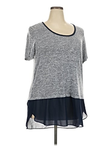 Bobeau Short Sleeve Top (view 1)