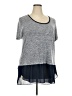 Bobeau Gray Short Sleeve Top Size 2X - photo 1