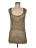 Derek Lam 100% Cotton Tan Sleeveless Top Size M - photo 1