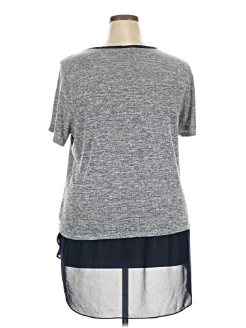 Bobeau Short Sleeve Top (view 2)