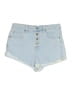 Forever 21 100% Cotton Blue Denim Shorts Size 28 waist - photo 1