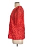 Halogen Red Short Sleeve Blouse Size L - photo 5