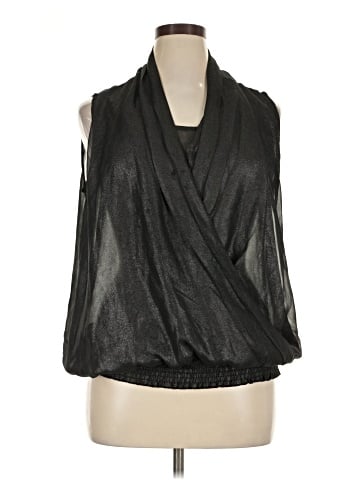 Feathers Sleeveless Blouse (view 1)