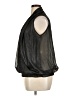 Feathers 100% Polyester Black Sleeveless Blouse Size 1X - photo 5
