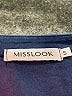 Misslook Blue Short Sleeve Top Size S - photo 7