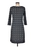 Max Studio Print Blue Casual Dress Size M - photo 2