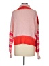 French Connection Color Block Pink Pullover Sweater Size M - photo 2