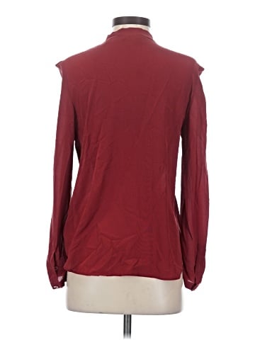Joie Long Sleeve Silk Top (view 2)