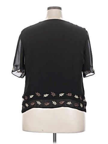Studio 1 Short Sleeve Blouse (view 2)