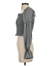 More To Come Gray 3/4 Sleeve Blouse Size S - photo 5