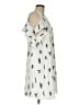 Do & Be 100% Polyester Graphic White Casual Dress Size 8 - photo 4