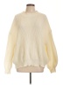 DAZY 100% Polyester Solid Ivory Pullover Sweater Size L - photo 1