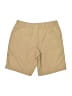 Hanna Andersson 100% Cotton Solid Tan Cargo Shorts Size 12 - photo 2