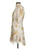 LoveShackFancy 100% Silk Floral Ivory Cocktail Dress Size 4 - photo 5