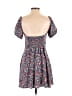 GB 100% Polyester Floral Blue Casual Dress Size XS - photo 2