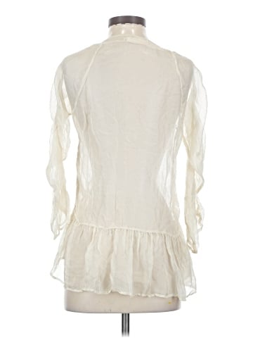 4 Love & Liberty 3/4 Sleeve Silk Top (view 2)