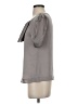 Isabel 100% Silk Gray Short Sleeve Silk Top Size S - photo 5