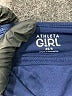 Athleta Girl Floral Blue Athletic Shorts Size 6 - photo 3