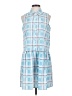 Tuckernuck Plaid Blue Casual Dress Size S - photo 1