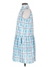 Tuckernuck Plaid Blue Casual Dress Size S - photo 5