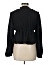 Shein 100% Polyester Black Long Sleeve Blouse Size L - photo 2
