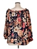 Flying Tomato 100% Polyester Brown Gold 3/4 Sleeve Blouse Size XL - photo 2