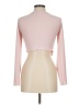 Romwe Pink Long Sleeve Blouse Size 6 - photo 2