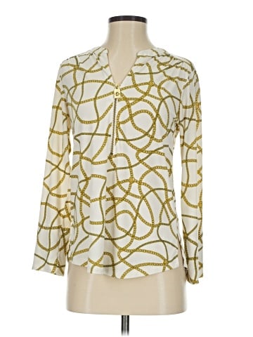 MICHAEL Michael Kors Long Sleeve Blouse (view 1)