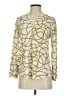 MICHAEL Michael Kors Gold Long Sleeve Blouse Size S - photo 1
