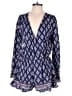 Assorted Brands 100% Rayon Paisley Blue Romper Size S - photo 1