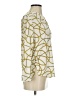 MICHAEL Michael Kors Gold Long Sleeve Blouse Size S - photo 4