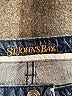 St. John's Bay Chevron-herringbone Blue Jeans Size 12L - photo 7